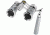 Barska 3x25mm Roof Prism Blueline Opera Glasses Theater Binoculars w/ Handle, Silver, Silver, AB11282