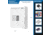 Barska 40 Capacity Fixed Position Key Cabinet Digital Keypad Wall Safe, White, Small, AX13964