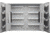 Barska 480 Position Key Cabinet with Key Lock, Grey, Large CB13240