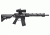 Barska 5x40mm ARX-Pro Prism Rifle Scope, 1/4 MOA, Rubber Armored, Black AC12696