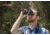 Barska 8x42 X Trail Reverse Porro Prism Binoculars w/ Ruby Lens, Black - AB10174