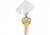 Barska Key Tags For Key Cabinets - 50 Pack, White, Small, AF13488