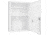 Barska Large Medical Cabinet,15x5.5x20.9in,White CB12824