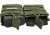 Barska Loaded Gear CX-850 Double Magazine Pouch,OD Green BI13004
