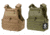 Barska Loaded Gear VX-500 MOLLE Plate Carrier Tactical Vest, Flat Dark Earth, Green