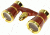 Barska 3x25 Blueline Opera Glasses w/ Light &amp; Pouch - Ruby Red AB10286