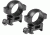 Barska Rifle Scope Rings - 1in, High Height, Matte Black, Weaver - AI10336