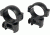 Barska Rifle Scope Rings - 30mm, Extra High Height, Matte Black, Weaver Style - AI10826