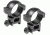 Barska Rifle Scope Rings - 30mm, Extra High Height, Matte Black, Weaver Style - AI10826