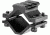 Barska Single Rifle barrel Mount, Single rail, 2 sections, Black AW12006