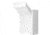 Barska Through-The-Wall Drop Box w/Adjustable Chute, White, Medium, CB13954