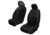 Bartact Jeep JKU Seat Covers Rear Split Bench 2013-2017 Wrangler JKU Baseline Performance, Black, JKBC2013R4B