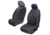 Bartact Jeep JKU Seat Covers Rear Split Bench 2013-2017 Wrangler JKU Baseline Performance, Graphite, JKBC2013R4G