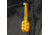 Bartact Paracord Zipper Pull w/ Key Ring, Set of 5, Dozer Yellow, XXPZ5D