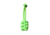 Bartact Paracord Zipper Pull w/ Key Ring, Set of 5, Gecko Neon Green, XXPZ5L