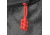 Bartact Paracord Zipper Pull w/ Key Ring, Set of 5, Red, XXPZ5R