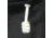 Bartact Paracord Zipper Pull w/ Key Ring, Set of 5, White, XXPZ5W