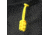 Bartact Paracord Zipper Pull w/ Key Ring, Set of 5, Yellow, XXPZ5Y