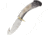 Barto Deer Antler Large Guthook Fixed Blade Knife, 4.5in, Stainless Steel, Standard Edge, Mirror Polish, Deer Antler Handle BRT002