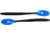 Bass Assassin BANG Lures Ding Dong, 6in, 15 per Pack, Black/Blue Glitter Tail, 6, DDW57405