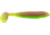 Bass Assassin Crappie Dapper Swimbait, 2in, 10 per Pack, Electric Chicken, 2, DDA48376