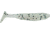 Bass Assassin Crappie Dapper Swimbait, 2in, 10 per Pack, Green Moon, 2, DDA48435