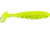 Bass Assassin Crappie Dapper Swimbait, 2in, 10 per Pack, Limetreuse Ghost, 2, DDA48475