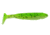 Bass Assassin Crappie Dapper Torpedo Shad Tail Swimbaits, 10, 2in, Chartreuse Pepper Torpedo Shad, DDA48341