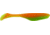 Bass Assassin Lures Turbo Shad Swimbait, 4in, 10 per Pack, Cantaloupe, 4, TSA30399