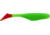 Bass Assassin Lures Turbo Shad Swimbait, 4in, 10 per Pack, Chart. Silver Glitter/Red Tail, 4, TSA30233