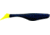 Bass Assassin Lures Turbo Shad Swimbait, 4in, 10 per Pack, Electric Blue/Limetreuse Tail, 4, TSA30254