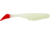 Bass Assassin Lures Turbo Shad Swimbait, 4in, 10 per Pack, Glow/Fire Tail, 4, TSA30249