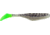 Bass Assassin Lures Turbo Shad Swimbait, 4in, 10 per Pack, Salt &amp; Pepper Silver Phantom/Chartreuse Tail, 4, TSA30238