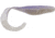 Bass Assassin Walleye Assassin Curly Shad, 4in, 10 per Pack, Albino Shad, 4, WC33330