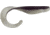 Bass Assassin Walleye Assassin Curly Shad, 4in, 10 per Pack, Black Shad, 4, WC33300