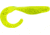 Bass Assassin Walleye Assassin Curly Shad, 4in, 10 per Pack, Chartreuse Silver Glitter, 4, WC33452