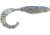 Bass Assassin Walleye Assassin Curly Shad, 4in, 10 per Pack, Crystal Shad, 4, WC33343