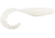 Bass Assassin Walleye Assassin Curly Shad, 4in, 10 per Pack, White, 4, WC33108