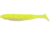 Bass Assassin Walleye Assassin Die Dapper, 3in, 10 per Pack, Chartreuse/White, 3, WDD82526