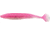 Bass Assassin Walleye Assassin Die Dapper, 3in, 10 per Pack, Pink Ghost, 3, WDD82476