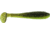 Bass Assassin Walleye Assassin Litl Boss, 3.5in, 6 per Pack, Green Pumpkin/Chart. Silver Gl, 3.5, WBS31557
