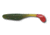 Bass Assassin Lures Turbo Shad Swimbait, 4in, 10 per Pack, Avacado/Red Tail, 4, TSA30224