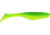 Bass Assassin Walleye Assassin Turbo Shad, 4in, 10 per Pack, Green Mackeral, 4, WA32594