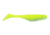 Bass Assassin Walleye Turbo Shad, 10, 4in, Treuse Goose, WA32319