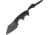 Bastinelli Creations BB Drago Black PVD Fixed Blade Knife, 2in, Standard Edge, Black, Micarta Handle BAS10V2B