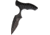 Bastinelli Creations MANAIA Push Dagger Knives - Push Dagger, 6.25in Overall, 3.5in Black SW N690 SS Blade, Black G10 Handle, Jared Wihongi Collaboration, Black Kydex Sheath, Black, MANAIA 3D BLACK