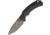 Bastinelli Creations R.E.D. Folder Dark Stonewashed Folding Knife,3.25in,Dark Stonewash,Black,G10 Handle BAS02