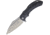 Bastinelli Creations Shadow Framelock Folding Knife, 3.75in SW Elmax Steel Blade, Carbon Fiber Handle With SW SS Back Handle, Fox Knives Collaboration, Black Synthetic Case, SHADOW CARBON