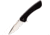 Bastion Sidekick Linerlock Folding Knife, Bastion D2 Steel Blade Flipper Folder Pocket Knife G10 Scales - Sidekick, Silver Blade, BSTN-SDKSLV-BLK