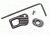 Battle Arms Development AR15 Enhanced Modular Magazine Release, Black BAD-EMMR-L-B